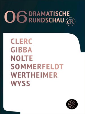 cover image of Dramatische Rundschau 06